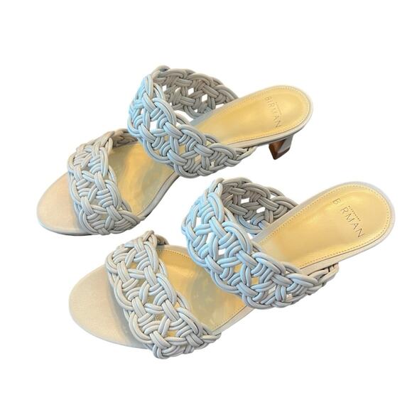 Alexandre Birman Sammy 50MM Braided Leather Sandals Slip On NEW EU 36.5 US 5.5 - Picture 2 of 12